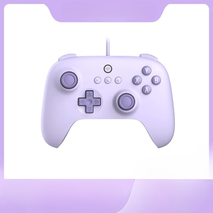 Controle de Jogos Ultimate C 8BitDo com Fio - para PC, Playstation, Android, Xbox