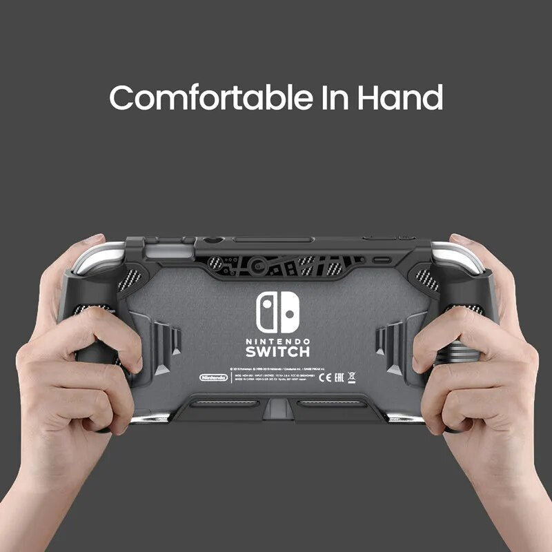 Capa Protetora para Nintendo Switch Lite - Toque Macio, à prova de Quedas e Riscos