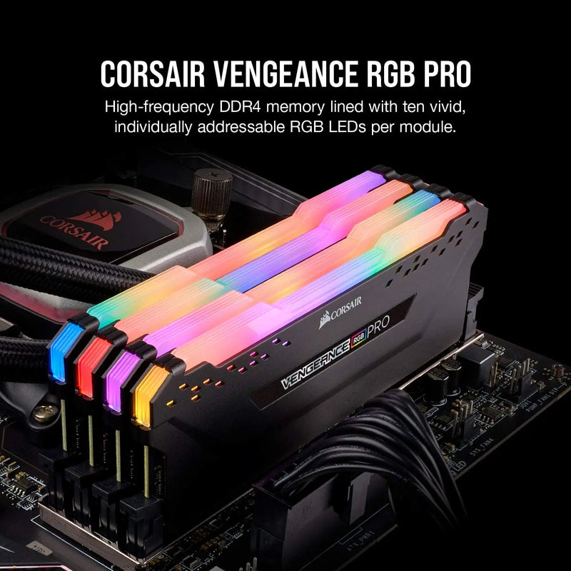 Corsair Vengeance RGB PRO Memória RAM DDR4 - 3600mhz 8GB 16GB 32G - para PC Desktop