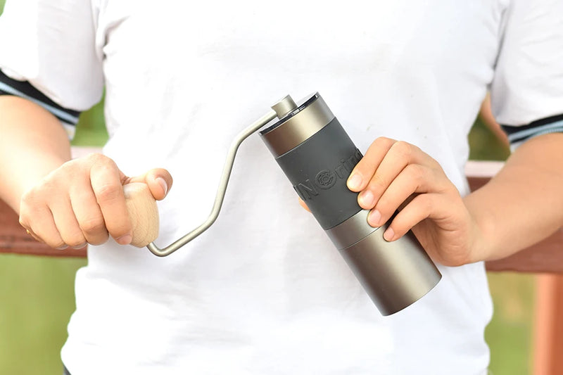 Moedor de Café Manual Ajustável KINGrinder K1/K2 - Moedor Portátil de Aço Inox 420 e Burr de 38mm/48mm