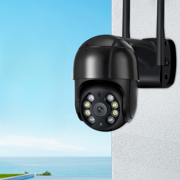 Câmera Vigilante Inteligente iCsee 4K WiFi - para Área Externa - Super Zoom, Rastreio Automático, Visão Noturna