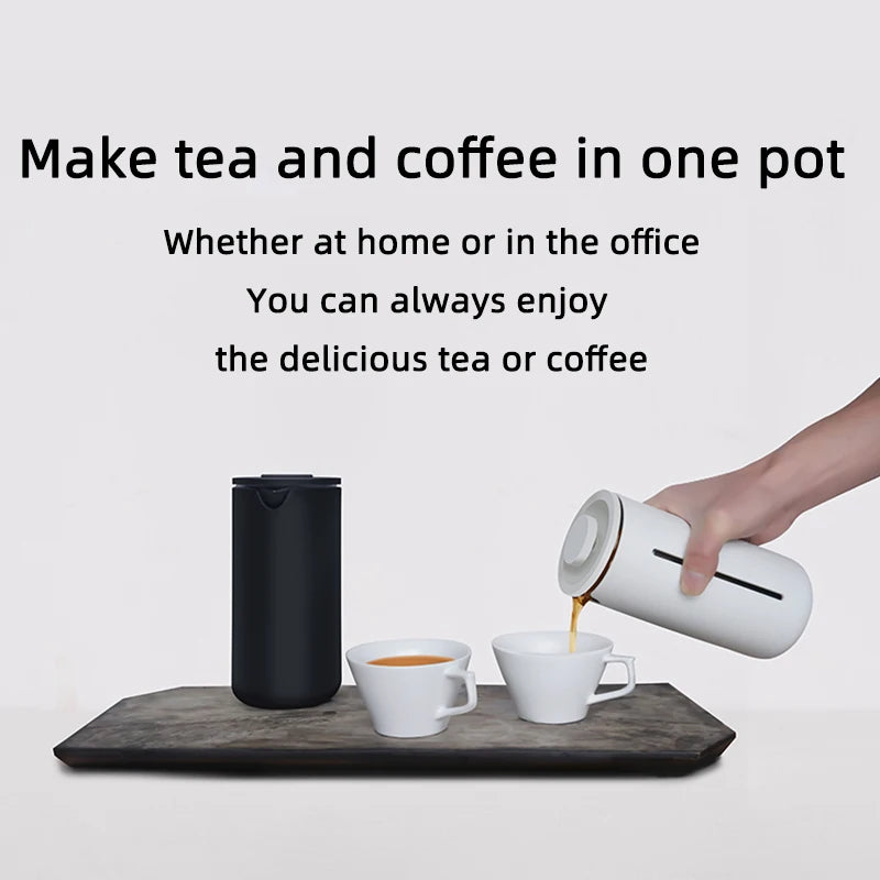 Cafeteira French Press TIMEMORE Premium 450ml - em Vidro Resistente ao Calor Malha de Aço INOX Alta Densidade - Ideal para Café e Chá