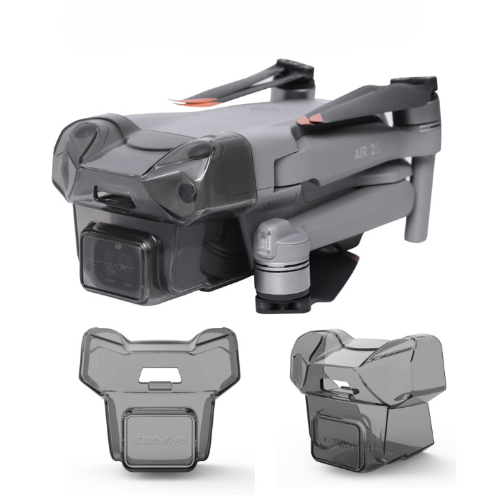 Capa Blindagem Proteção de Lente Gimbal para Drone DJI Air 2/2S - Protetor de Lente para Transporte de Drones