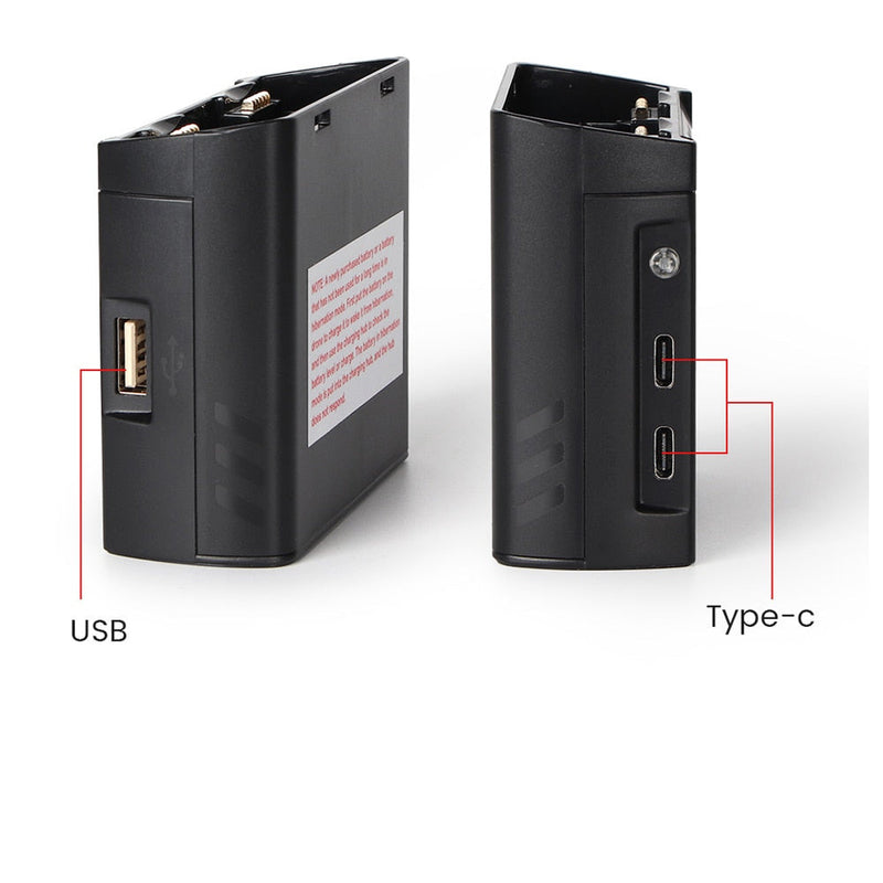 Carregador de Bateria Duplo para Dji Mavic Mini 2/Mini SE - Hub de Carregamento de 2 Baterias Bidirecional
