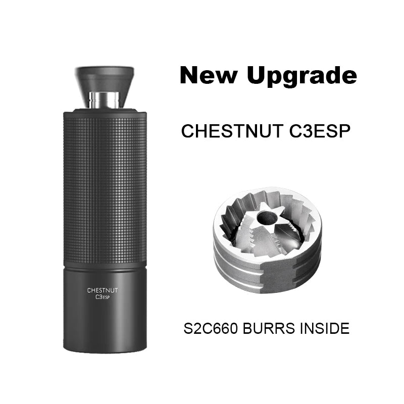 Moedor de Café Manual Profissional TIMEMORE Chestnut C3S / C3ESP - Moedor Portátil com Burr S2C