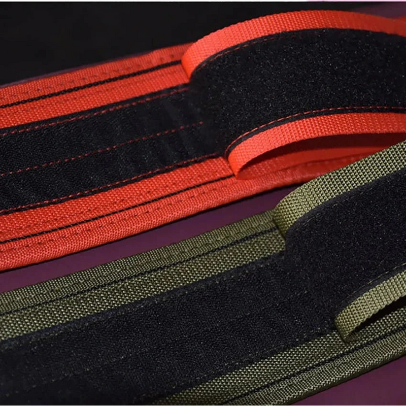 Cinto de Levantamento de Peso VALEO Profissional - Velcro Ajustável Suporte Lombar Duplo - para Treino de Força Musculação Crossfit