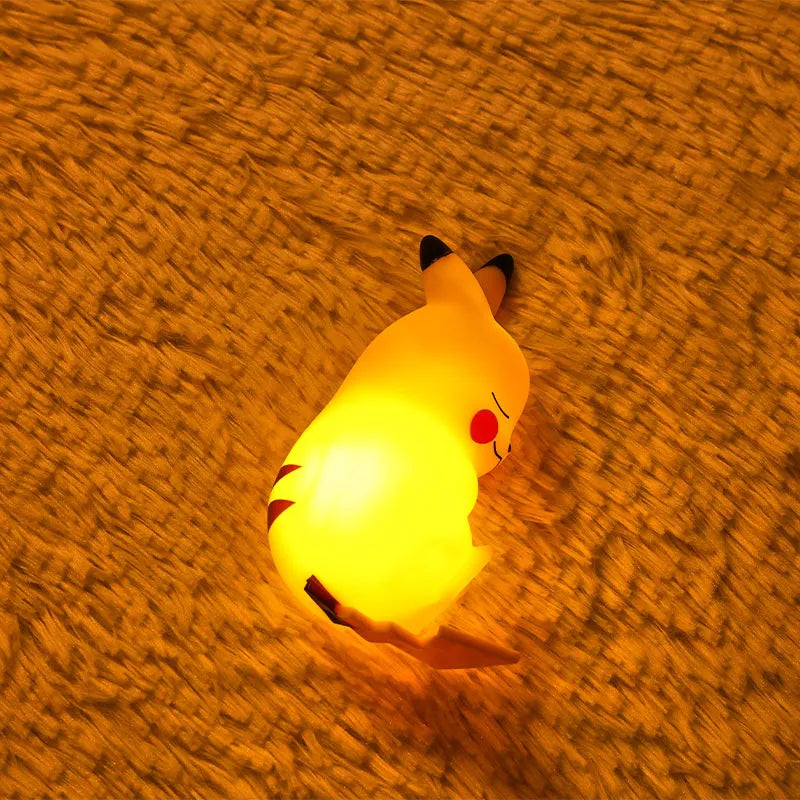 Luminária noturna Pokémon Pikachu Oficial - Presente de Aniversário e Coleção