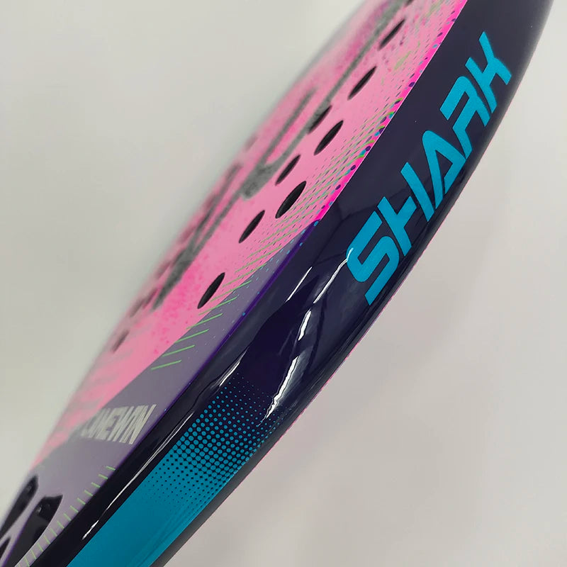 Raquete Beach Tennis WCamewin em Carbono 3K 2024 - Fibra de Carbono Premium Superfície Rugosa