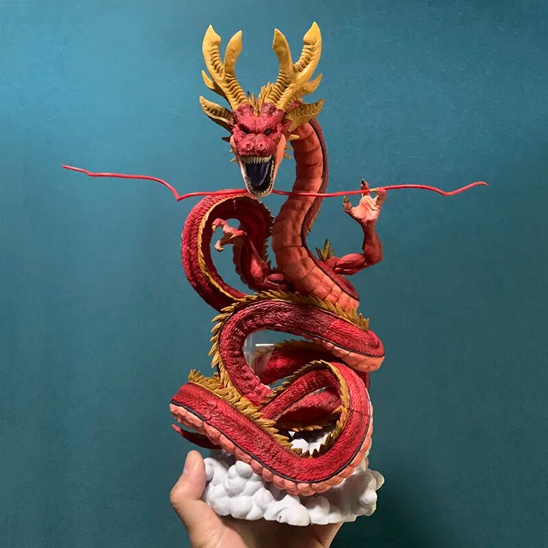 Escultura de Anime Shenglong Supremo Vermelho de 30cm - Dragon Ball Z/GT