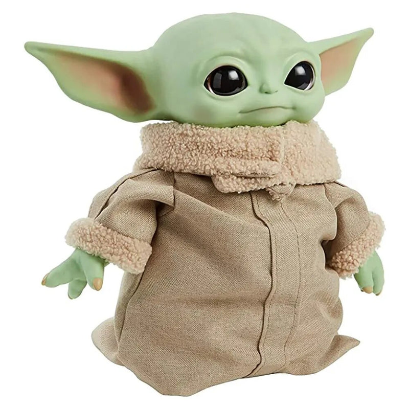 Action Figure Baby Yoda de 28cm - Brinquedo de Pelúcia do Mestre Yoda - de Coleção ideal para Presente