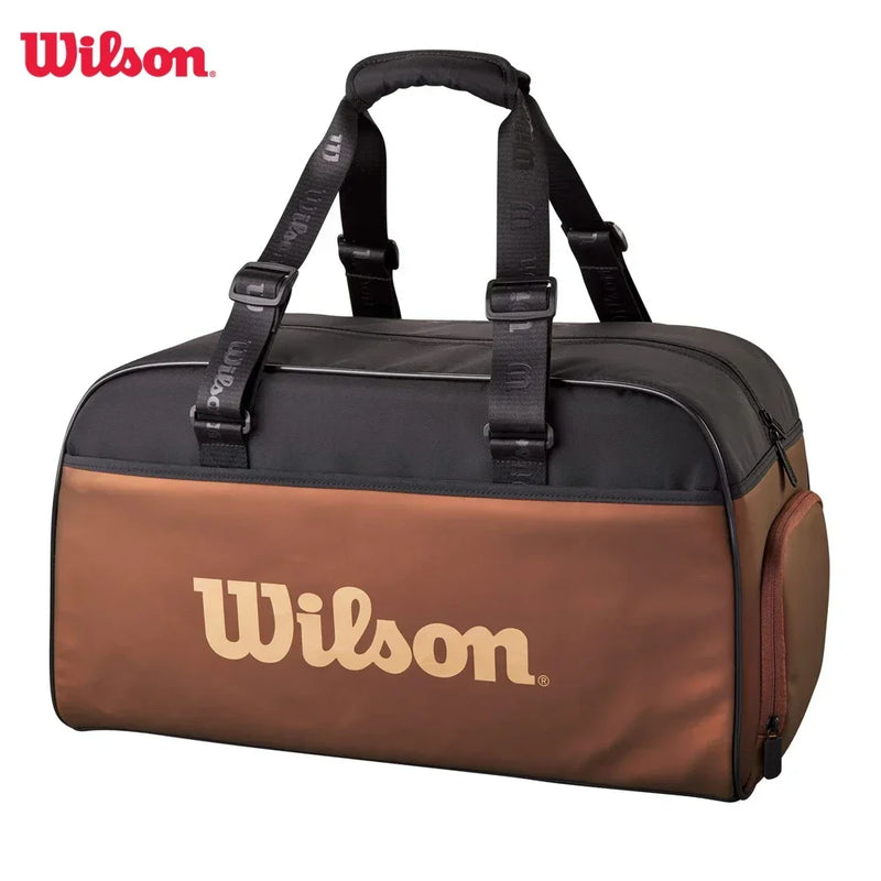 Bolsa Mochila de Tênis Wilson Super Tour PRO Staff V14 – Mochila Grande para Raquetes com Compartimento para Calçados