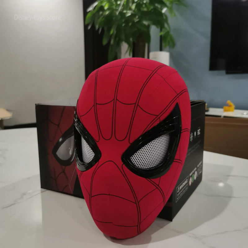 Máscara do Homem-Aranha Vingadores com Olhos Móveis - Máscara Eletrônica  Modelo para Adultos e Crianças