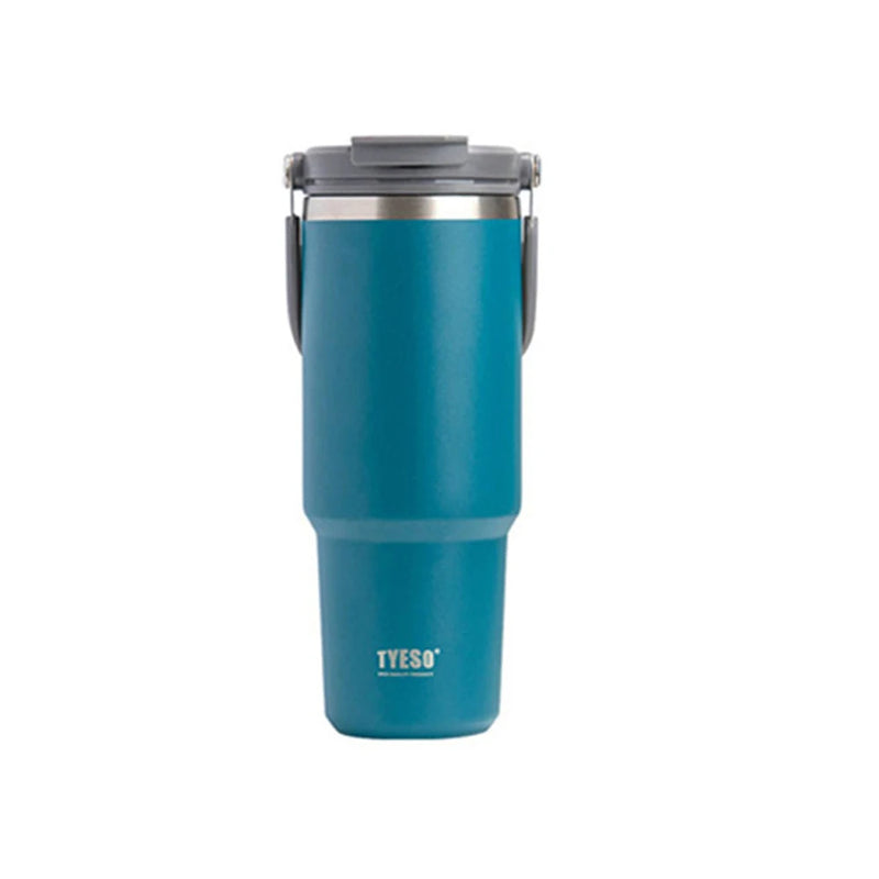 Copo Garrafa Térmica Tumbler Tyeso 1200ml com Alça - de Aço Inox com Isolamento Térmico a Vácuo