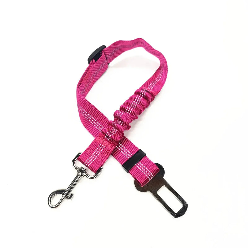 Cinto de Segurança Premium Pet para Gato Cachorro - Cinto de Carro para Animais, Coleira de Tração com Clipe de Segurança