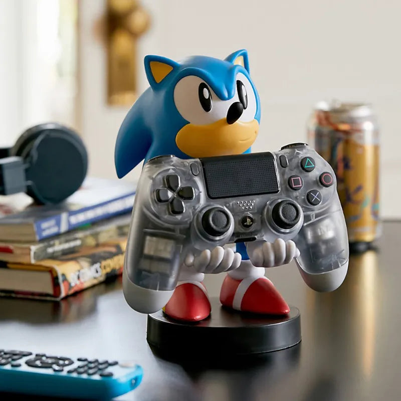 Suporte para Controles de Jogos - Personagem Sonic - Decoração Gamer