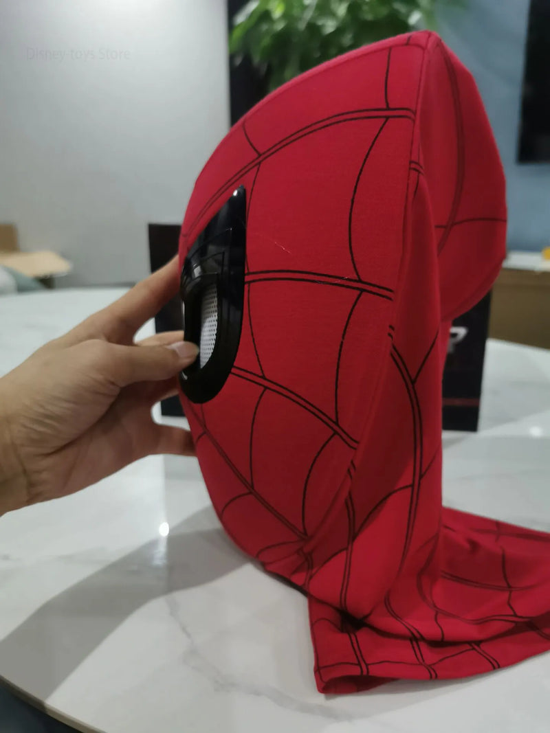 Máscara do Homem-Aranha Vingadores com Olhos Móveis - Máscara Eletrônica  Modelo para Adultos e Crianças