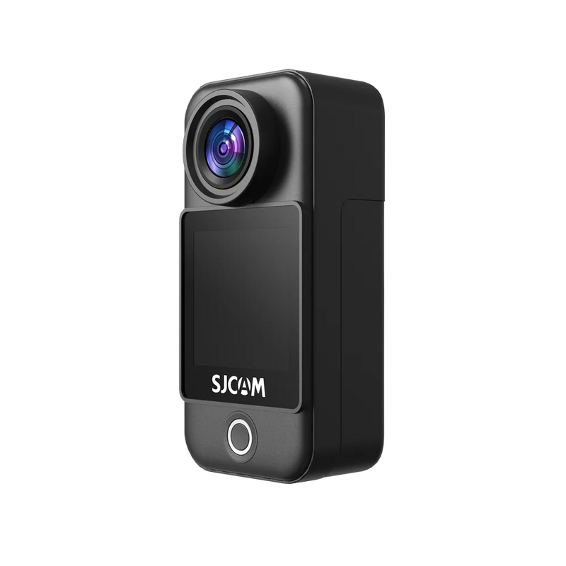 Câmera de Ação SJCAM C300 Pocket 4K FHD – Bateria Longa Duração, À Prova D'Água, WiFi 5G