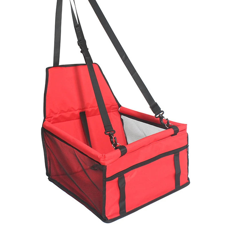 Cesta Assento de Transporte para Pets Cães no Carro - Cesta Estável para Viagem Assento Pet
