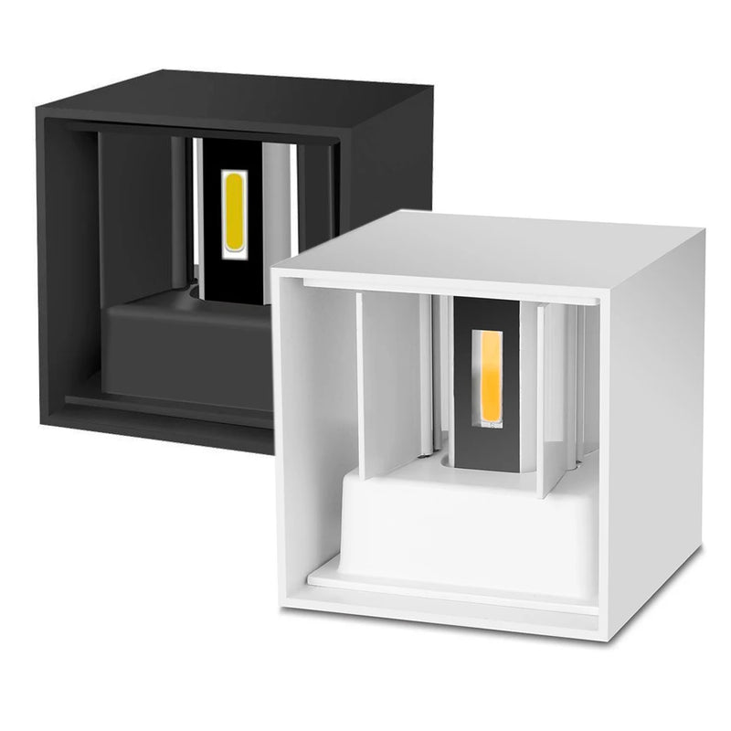Luminária de Parede Externa MODERN - LED Feixe Duplo para Varanda Quintal Jardim - Iluminação Decorativa Externa