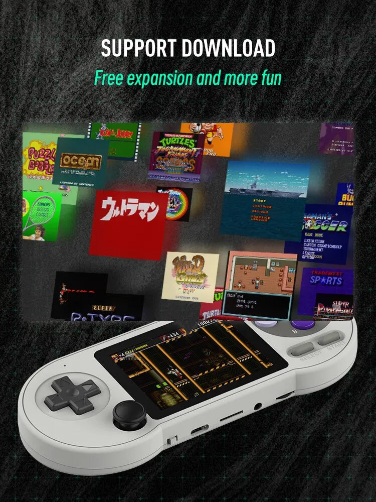 Console de Jogo Portátil DataFrog SF2000 - com 6000 Jogos Clássicos para Crianças