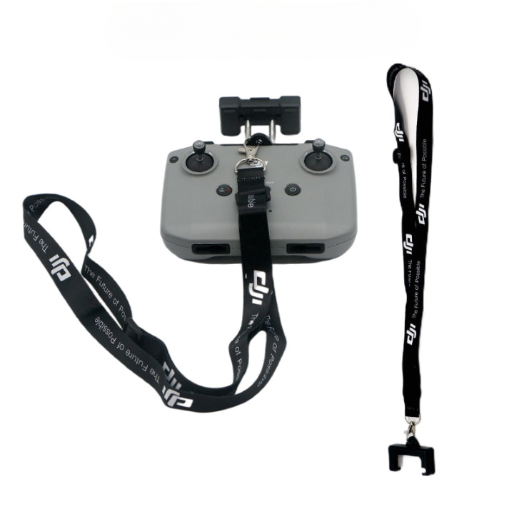 Alça de Pescoço DJI - com Suporte para Controle Remoto DJI Mini 2/ Mini 3 Pro/ Air 2S/2 e Mavic 3 - Acessórios Drone