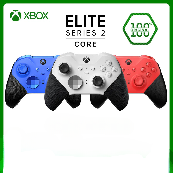 Controle Microsoft Elite Séries 2 Core - Bluetooth Sem Fio e USB - para Séries Xbox PC Gamer TV Gamepass