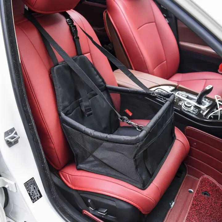 Cesta Assento de Transporte para Pets Cães no Carro - Cesta Estável para Viagem Assento Pet