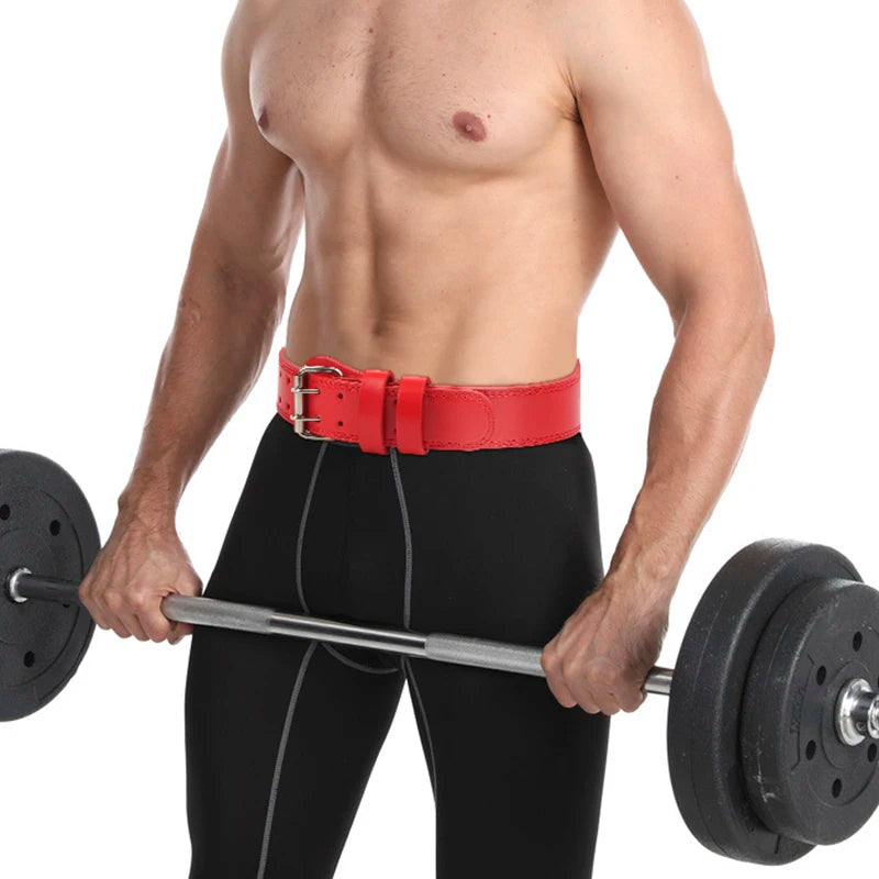Cinto de Levantamento de Peso Powerlifting Bodybuilding No Pain No Gain - Cinta para Treino de Força