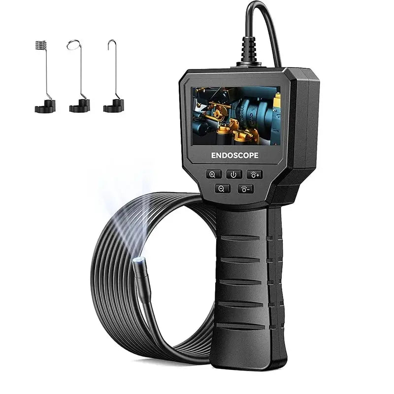 Câmera Endoscópio Industrial com Tela HD 4.3 Polegadas INSKAM – Câmera de Inspeção à Prova d'Água IP67 1080P com Lente de 8mm