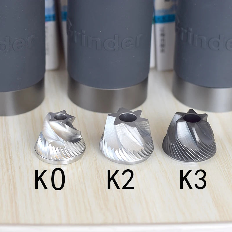 Moedor de Café Manual Ajustável KINGrinder K1/K2 - Moedor Portátil de Aço Inox 420 e Burr de 38mm/48mm