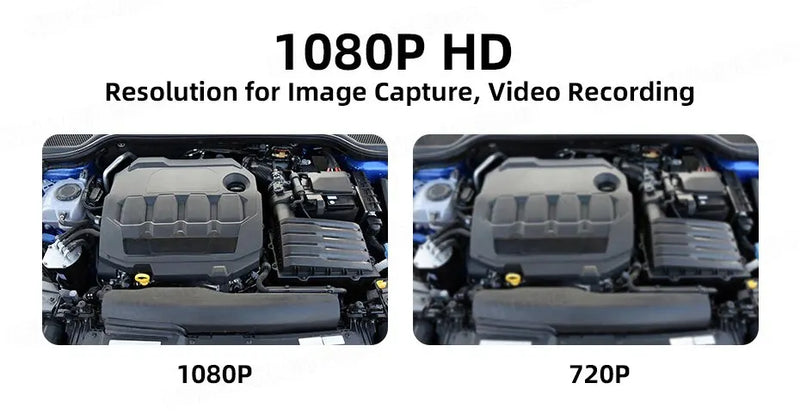 Câmera Endoscópio Industrial com Tela HD 4.3 Polegadas INSKAM – Câmera de Inspeção à Prova d'Água IP67 1080P com Lente de 8mm