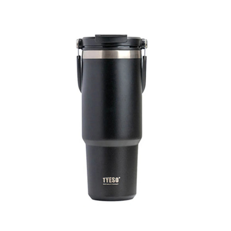 Copo Garrafa Térmica Tumbler Tyeso 1200ml com Alça - de Aço Inox com Isolamento Térmico a Vácuo