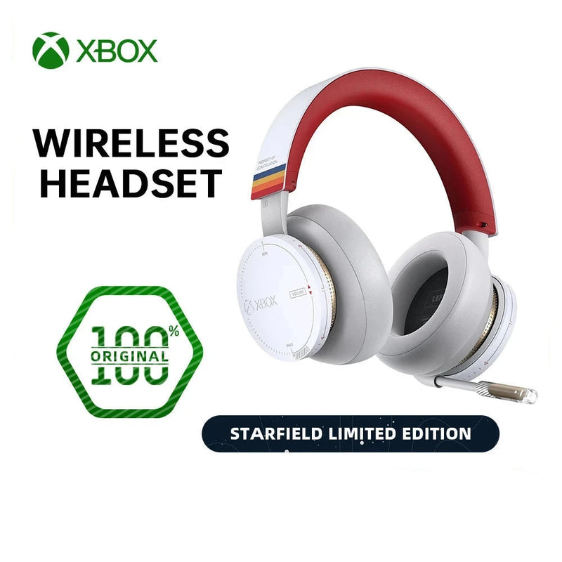 Headset Sem Fio Bluetooth Microsoft Xbox - Versão Limitada Starfield - Compatível com Xbox Series X, S, One Windows 10