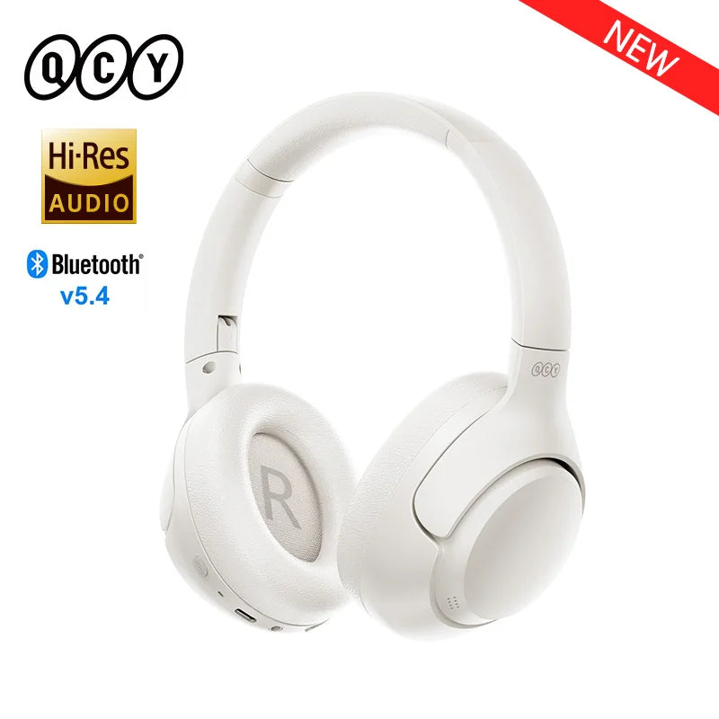 Fone de Ouvido Sem Fio QCY H3 - Original com Cancelamento de Ruído - Bluetooth 5.4, Áudio de Alta Resolução, Bateria de 60 Horas