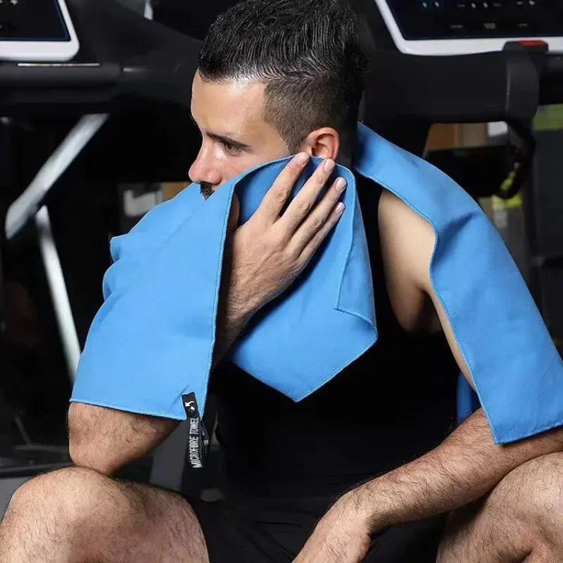Toalha Esportiva Macia de Secagem Rápida – Toalhas para Natação Academia Treino Corrida Praia
