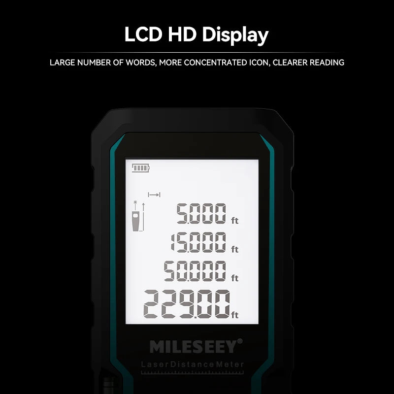 Trena a Laser MILESEEY S6 Digital
