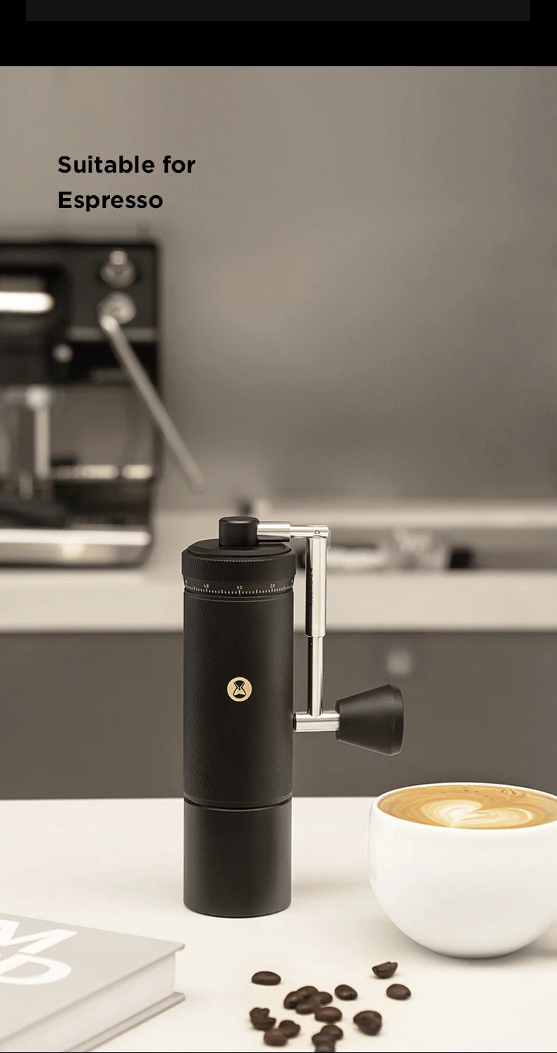 Moedor de Café Manual TIMEMORE CHESTNUT S3 - Profissional com Ajuste Externo de 0,015mm