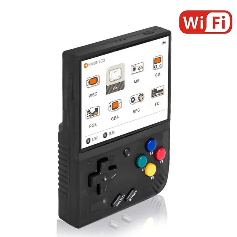Console de Jogos Portátil Retrô MIYOO Mini Plus - com Tela IPS HD de 3,5 Polegadas - Emulador de Jogos Clássicos
