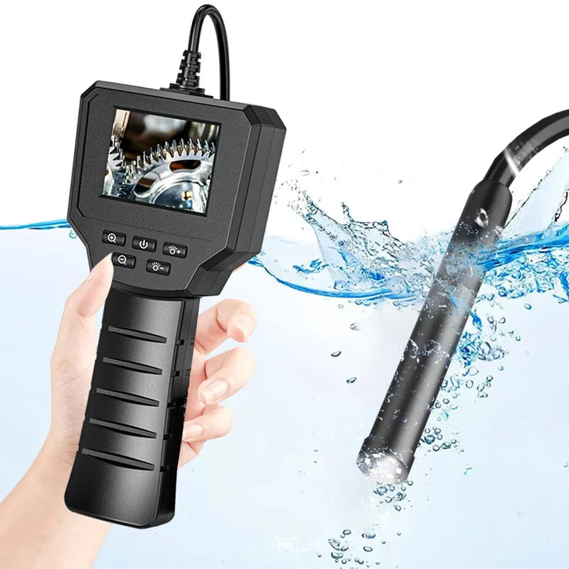 Câmera Endoscópio Industrial com Tela HD 4.3 Polegadas INSKAM – Câmera de Inspeção à Prova d'Água IP67 1080P com Lente de 8mm