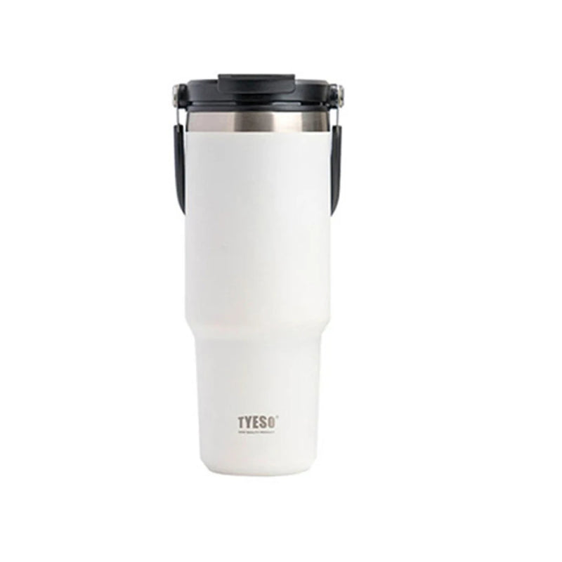 Copo Garrafa Térmica Tumbler Tyeso 1200ml com Alça - de Aço Inox com Isolamento Térmico a Vácuo