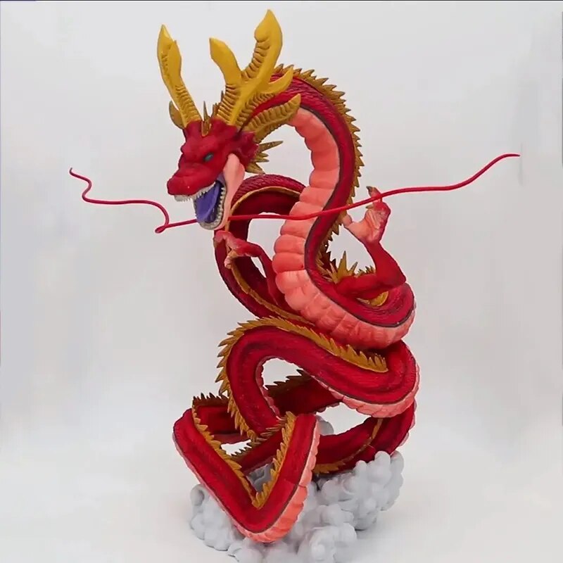 Escultura de Anime Shenglong Supremo Vermelho de 30cm - Dragon Ball Z/GT