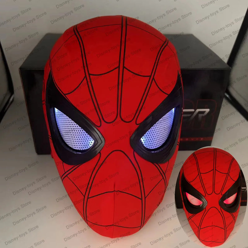 Máscara do Homem-Aranha Vingadores com Olhos Móveis - Máscara Eletrônica  Modelo para Adultos e Crianças