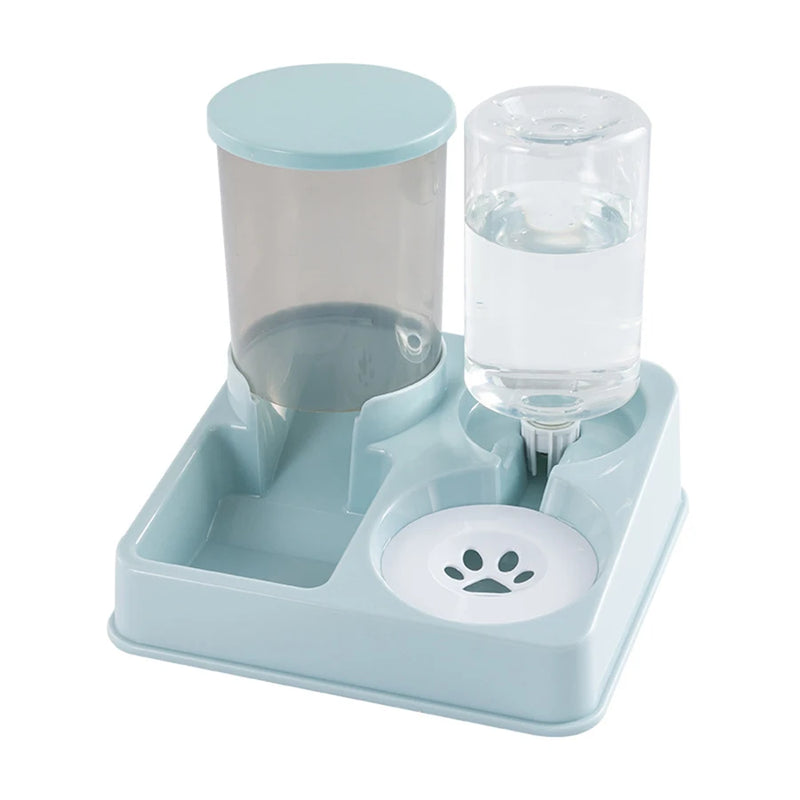Alimentador e Bebedouro Automático 2 em 1 para Ração e Água - para PETS
