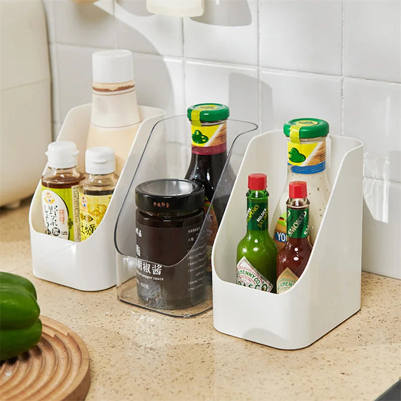 Pote Organizador com Cesto para Geladeira - Mantém Alimentos Mais Frescos Frutas e Legumes