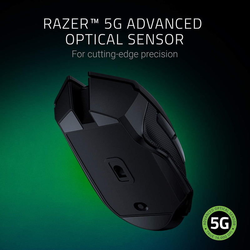 Mouse Razer Basilisk X HyperSpeed Sem Fio Gamer - Sensor Óptico 16000 DPI