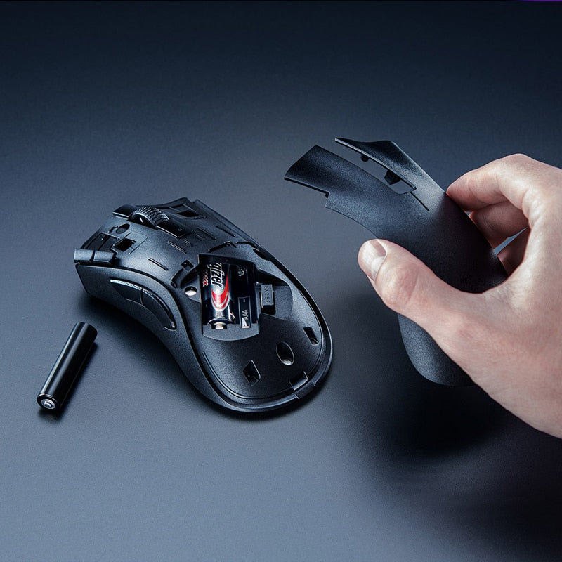 Mouse Sem Fio Razer DeathAdder V2 X Hyperspeed - 7 Botões Programáveis Mecânicos e Sensor Óptico 5G 14.000dpi