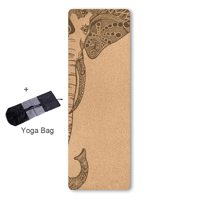 Bolsa pata tapete de yoga cortiça natural - Yoga Bag