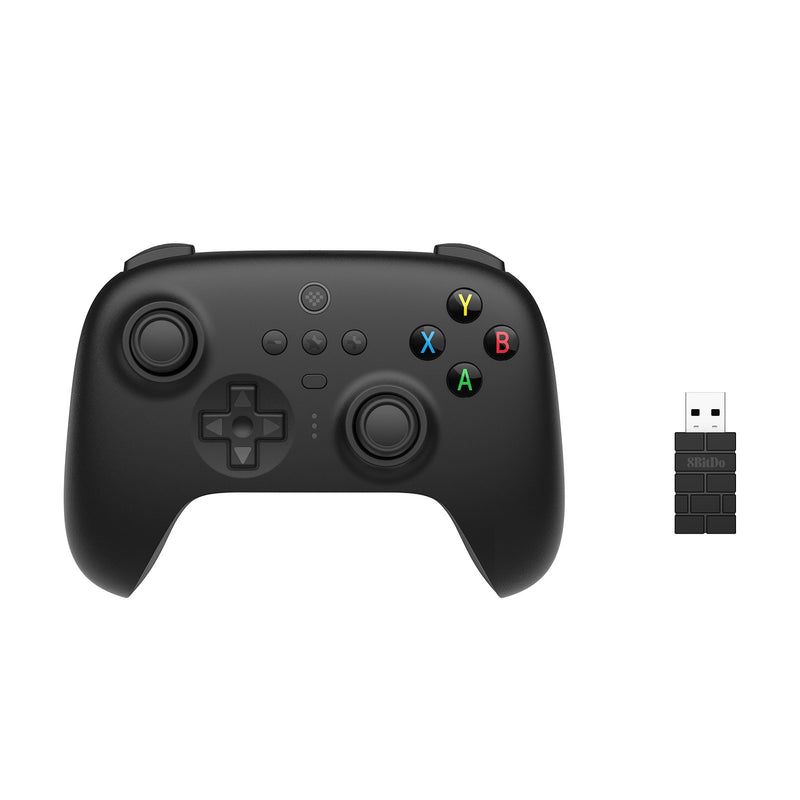 Controle de Jogos Ultimate Sem Fio 2.4G 8bitDo - com Dock de Carregamento - para PC, Mac, Android e outros