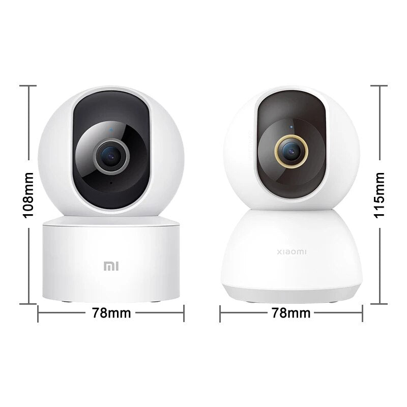 Câmera de Segurança Ip Giratória 360 graus Mi C300 - com Alexa e Google Sem fio Wifi