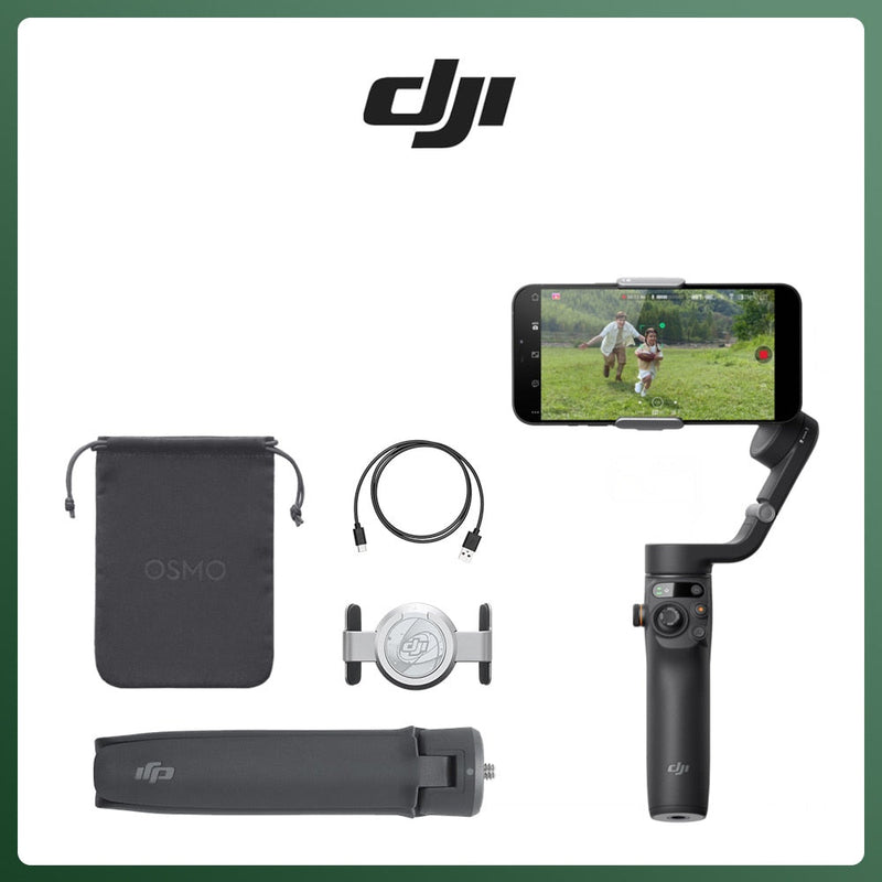 Gimbal DJI Osmo 6 Mobile -  Estabilizador Preciso para Gravação de Vídeos com Celular Profissional